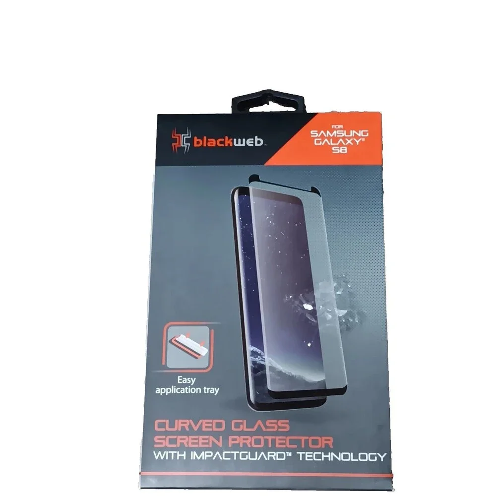 Blackweb Samsung Galaxy S8 screen protector NEW